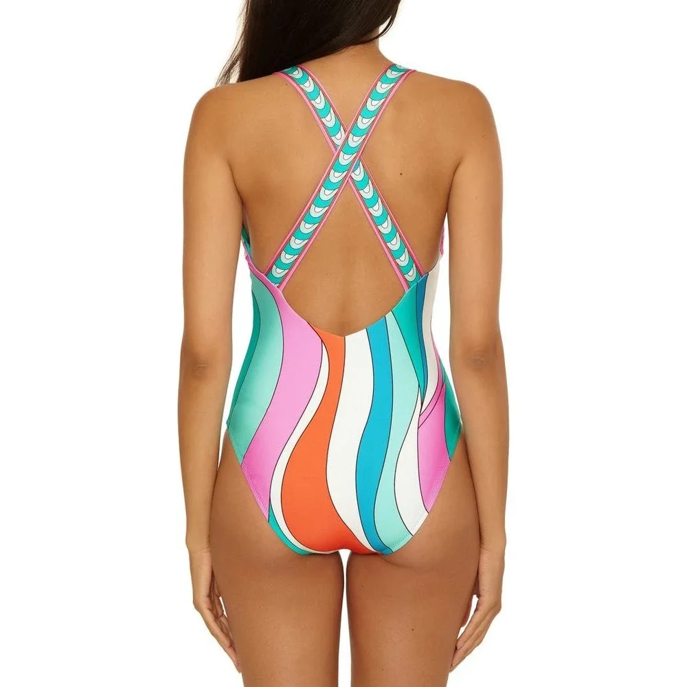 Trina Turk crisscross straps